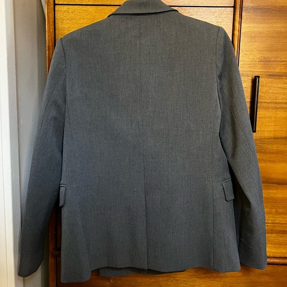 OAK + FORT Charcoal Gray Pantsuit - Picture 7 of 7